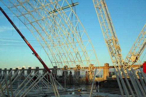 林芝大门网架工程